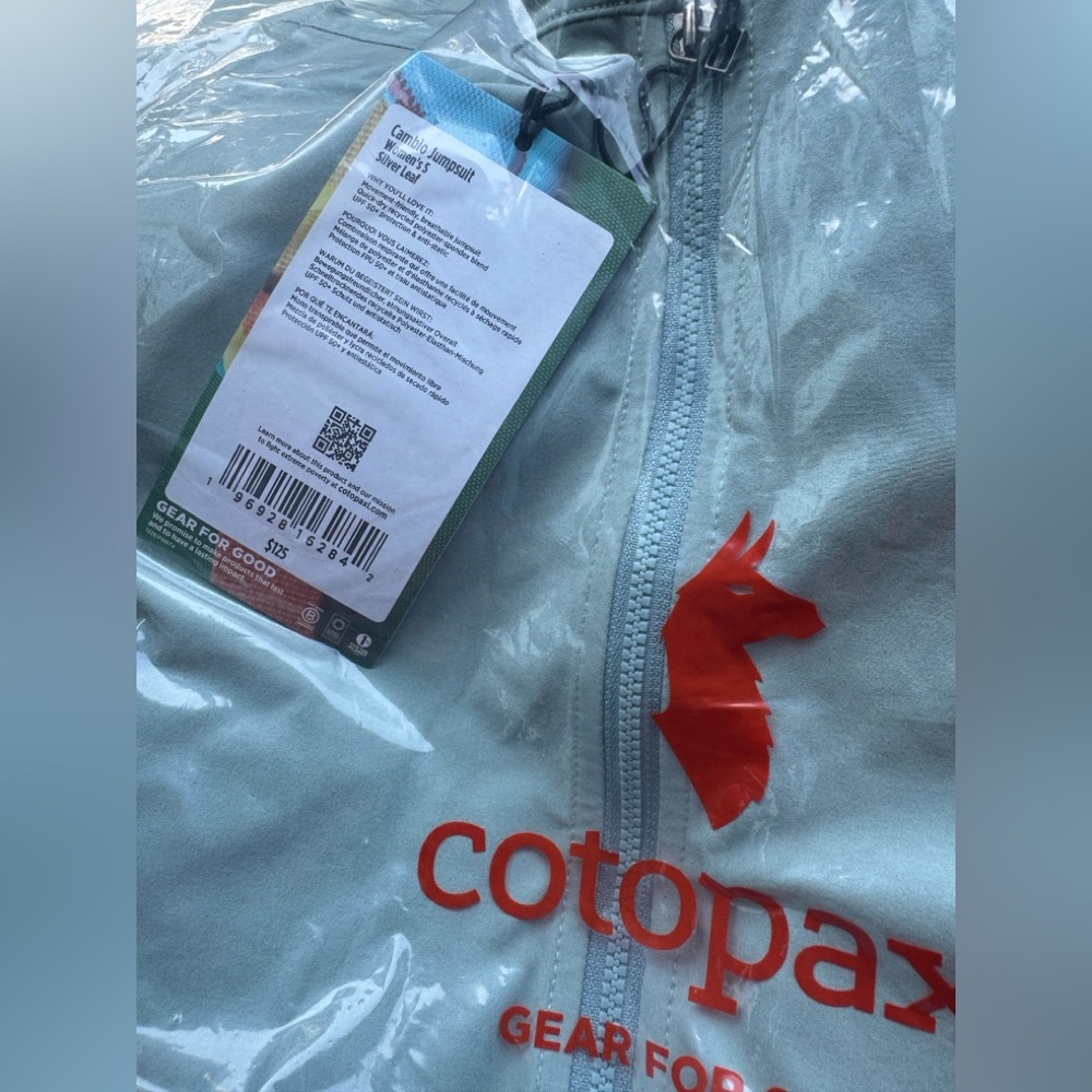 Cotopaxi Blue Sleeveless Jumpsuit - Picture 3 of 4